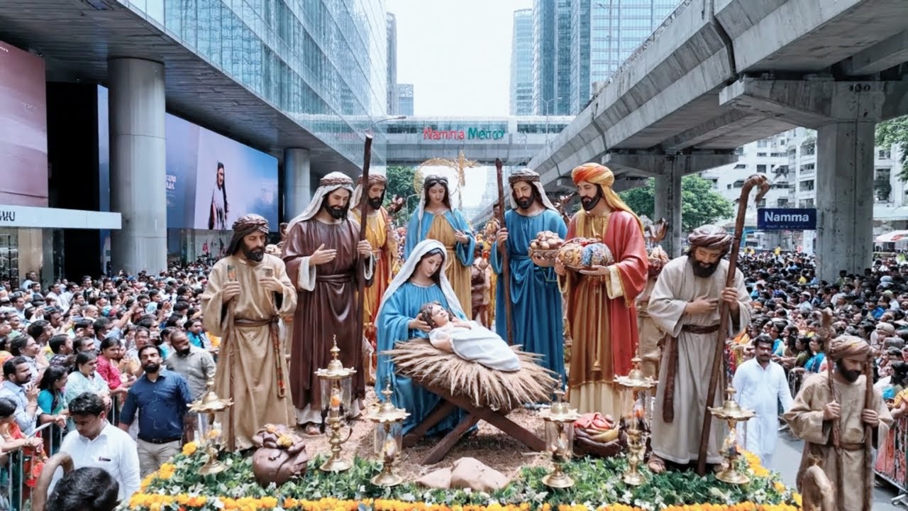 Jesus Parade in India: A Grand Nativity Procession Through Historic Cities 2025