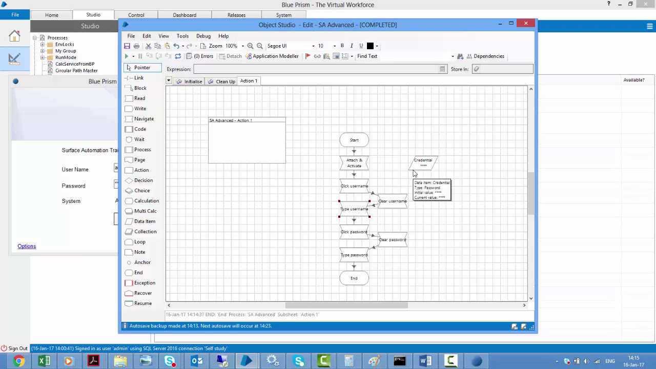 Blue Prism | Foundation Training | Module 13 | Surface Automation Advanced