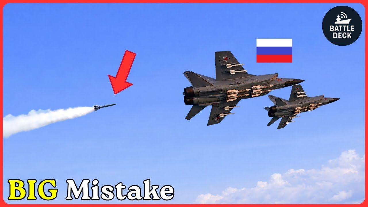 Российские МиГ-31 пересекли воздушное пространство НАТО — и ​​тут произошло ВОТ ЧТО.