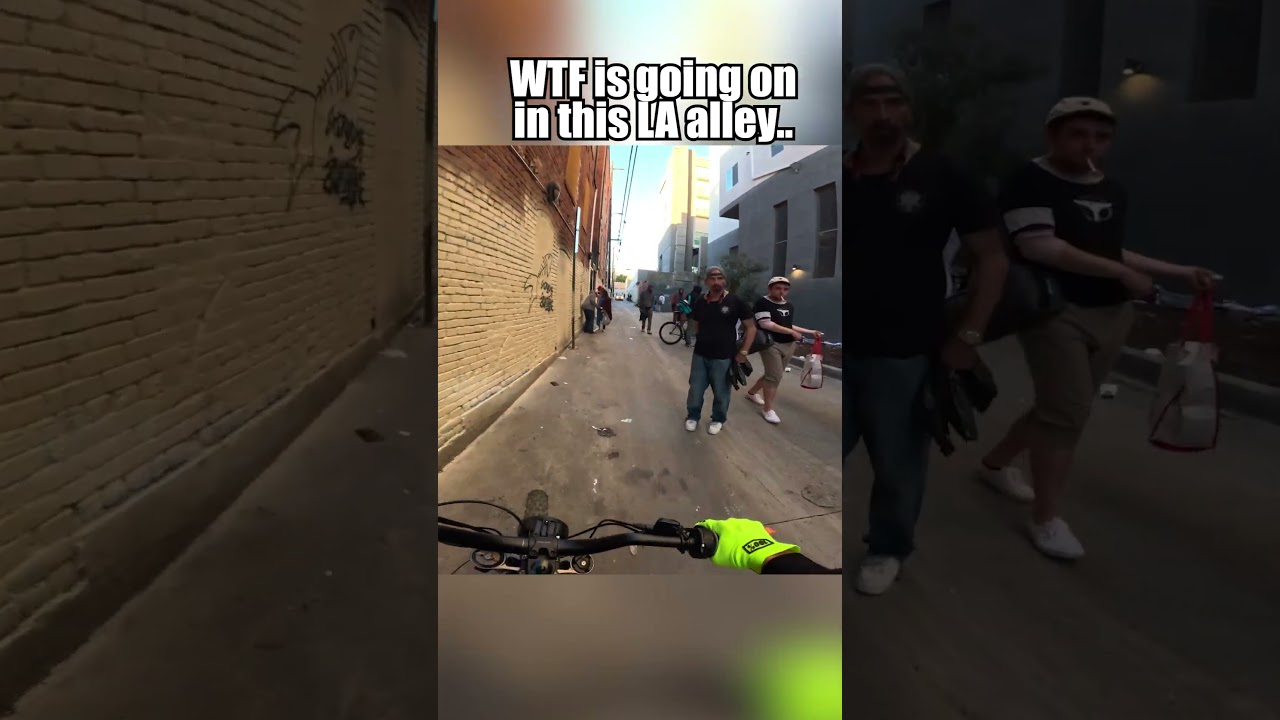 WTF Did I Just See In This INSANE LA Alley..? 😳