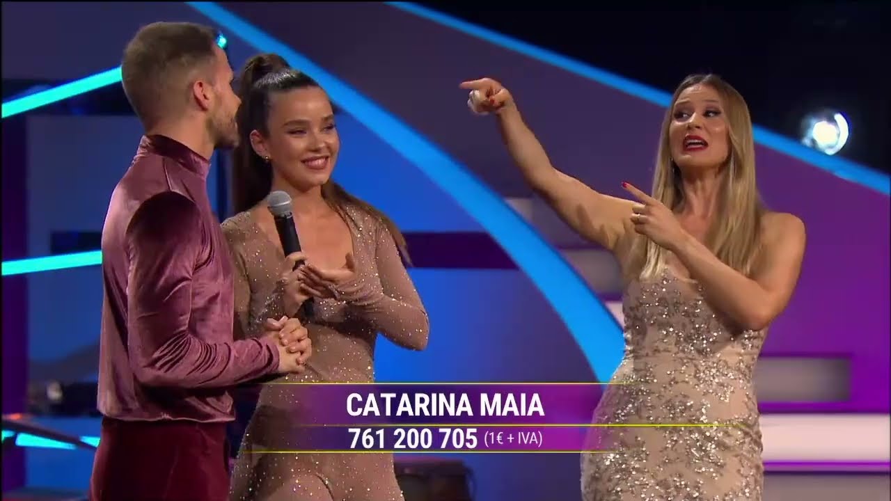 Catarina Maia e Nuno Pesqueira -   Kizomba -  Final Dança Comigo RTP