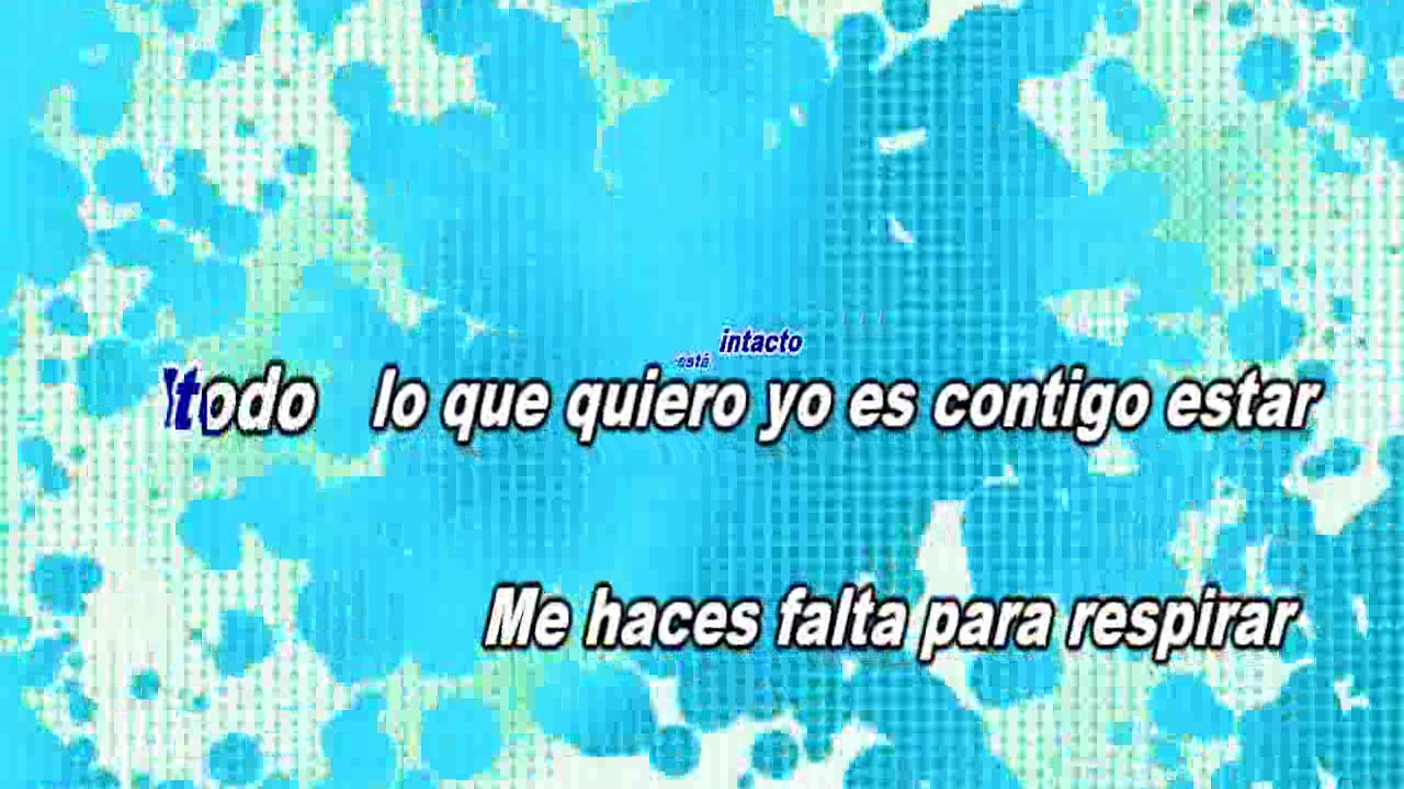Kike Pavón & Funky- Empezar de Nuevo (Karaoke)