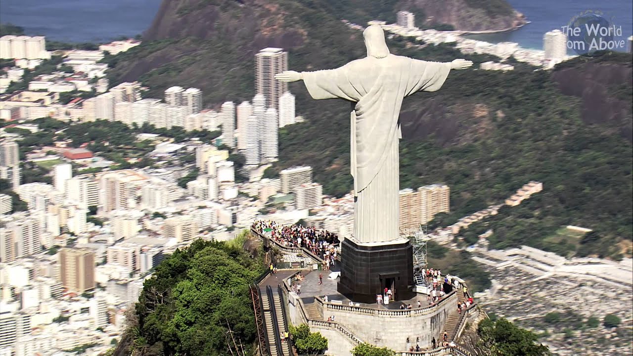 Christ the Redeemer from Above (HD)