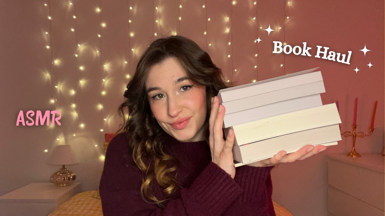 ASMR | Book Haul 📚💸 J'ai complètement craqué !