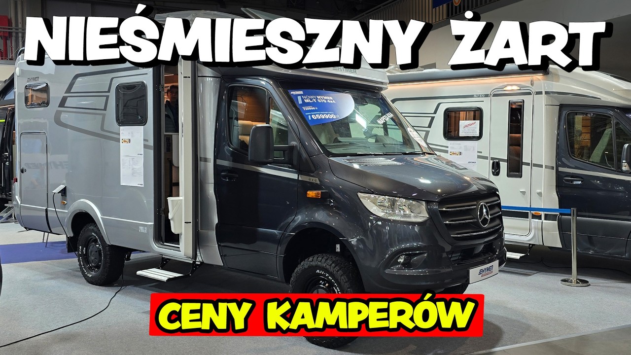 Nieśmieszny żart - Caravans Salon 2024 w Poznaniu
