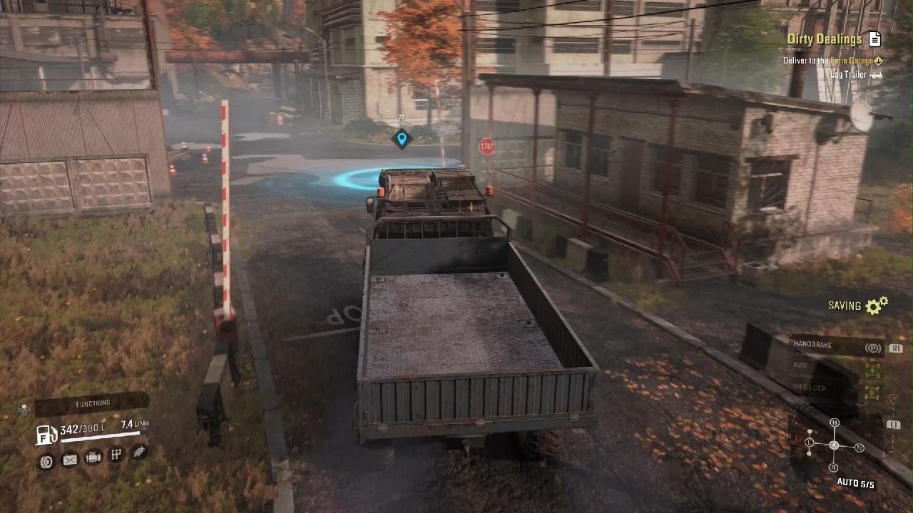 SnowRunner - Zurdania, Clearing a Work Site.