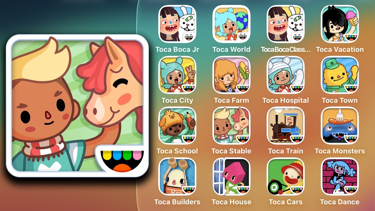 Toca Boca Life Stable — Последнее обновление игры — Прохождение и обзор игрового процесса для iOS...