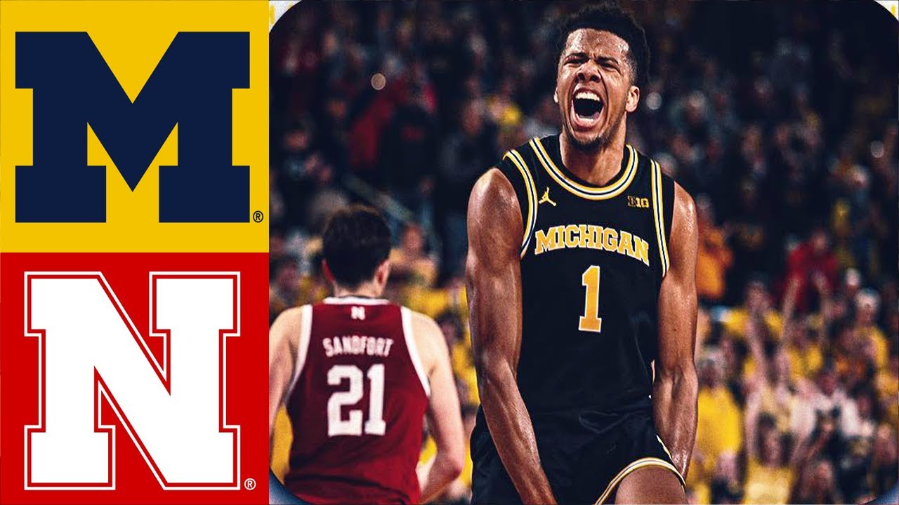 Michigan vs Nebraska Full Game | Men's College Basketball 2026