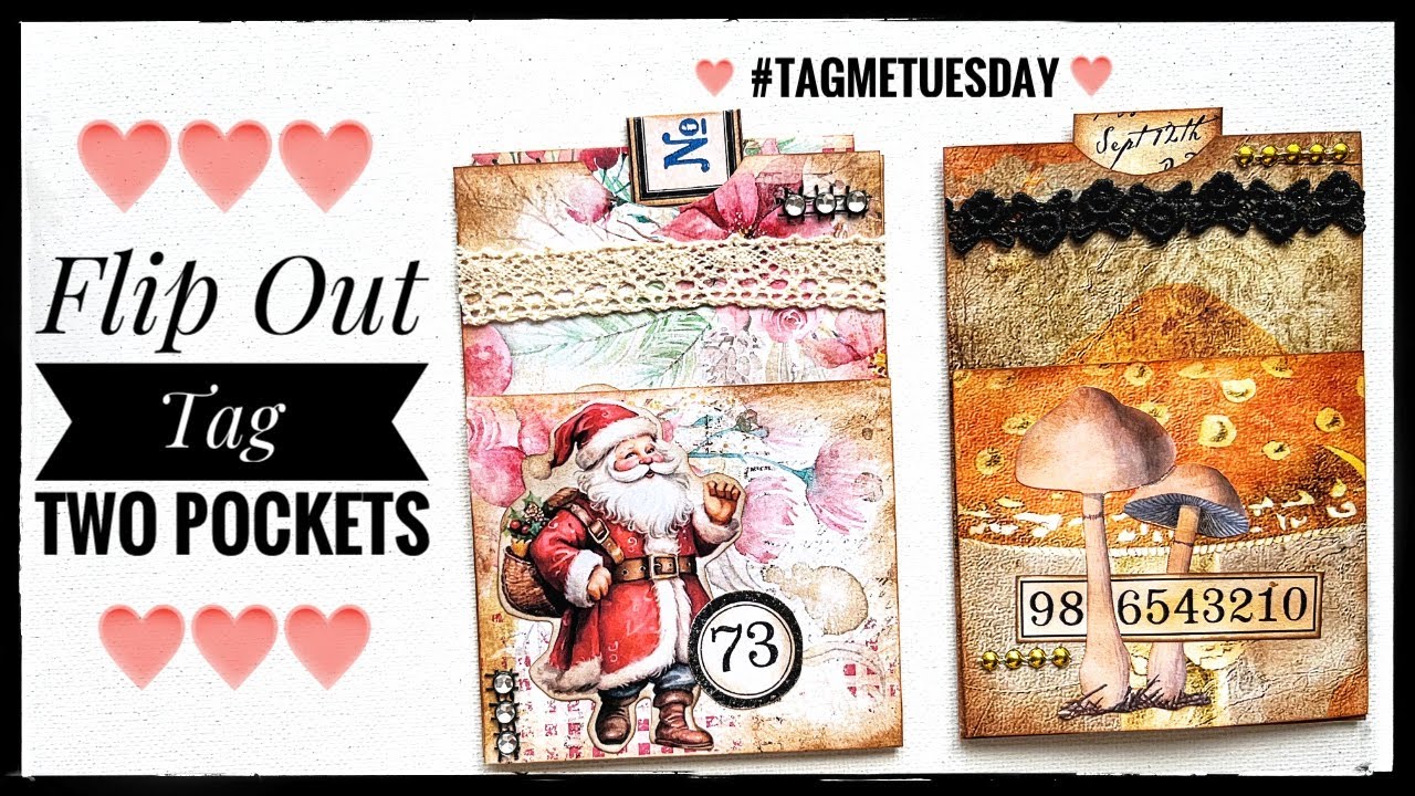 Flip Out Tag - Two Pockets #tagmetuesday