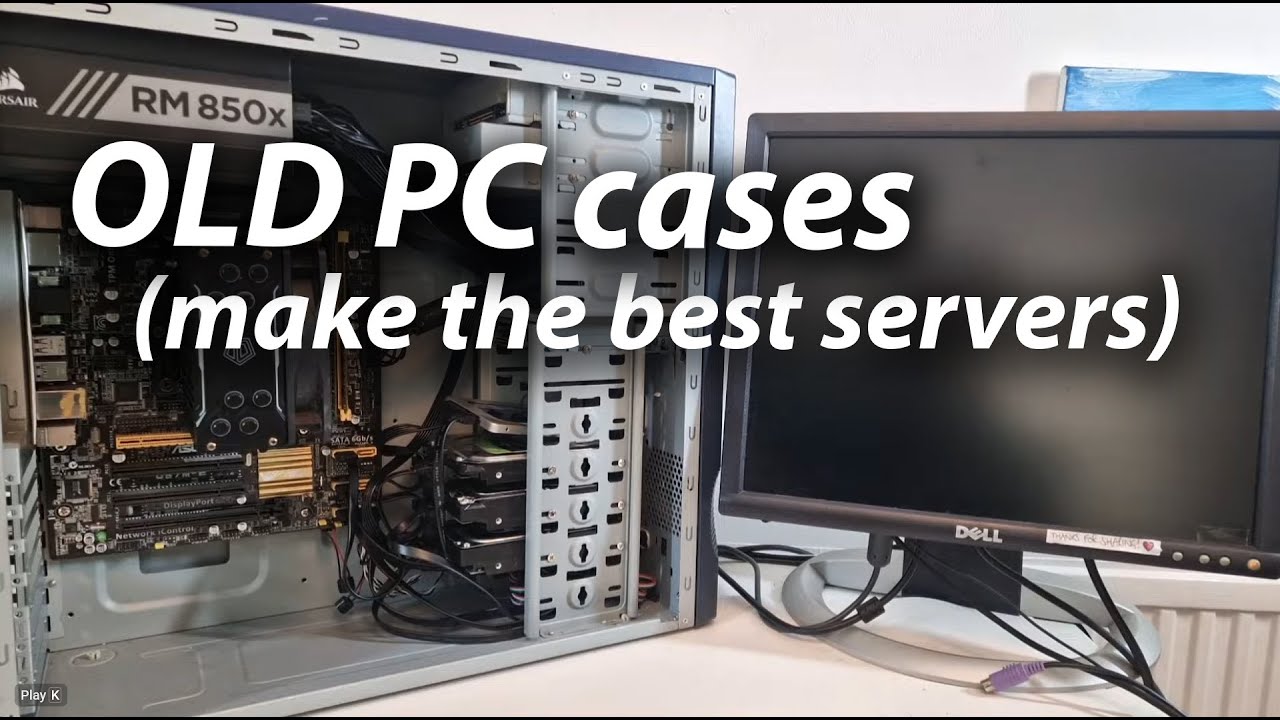Делаю свой сервер почти БЕСШУМНЫМ - Старые корпуса ПК отлично подходят для домашних серверов... #...