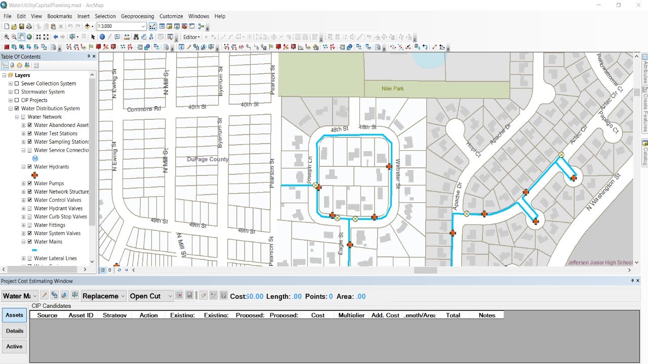 Capital Improvement Planning Solution for ArcGIS