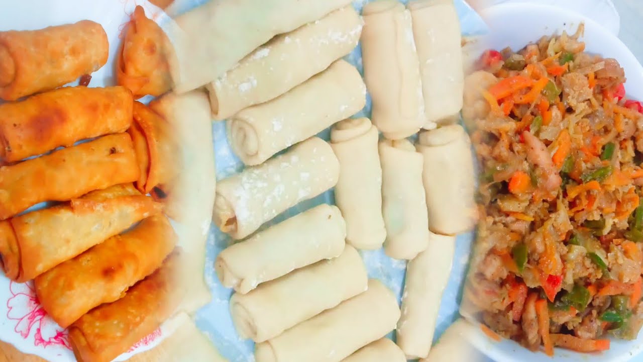 Chicken Roll Recipe | চিকেন রোল রেসিপি |মুচমুচে দারুন অথেনটিক চিকেন স্প্রিং রোল Chicken Spring Roll 