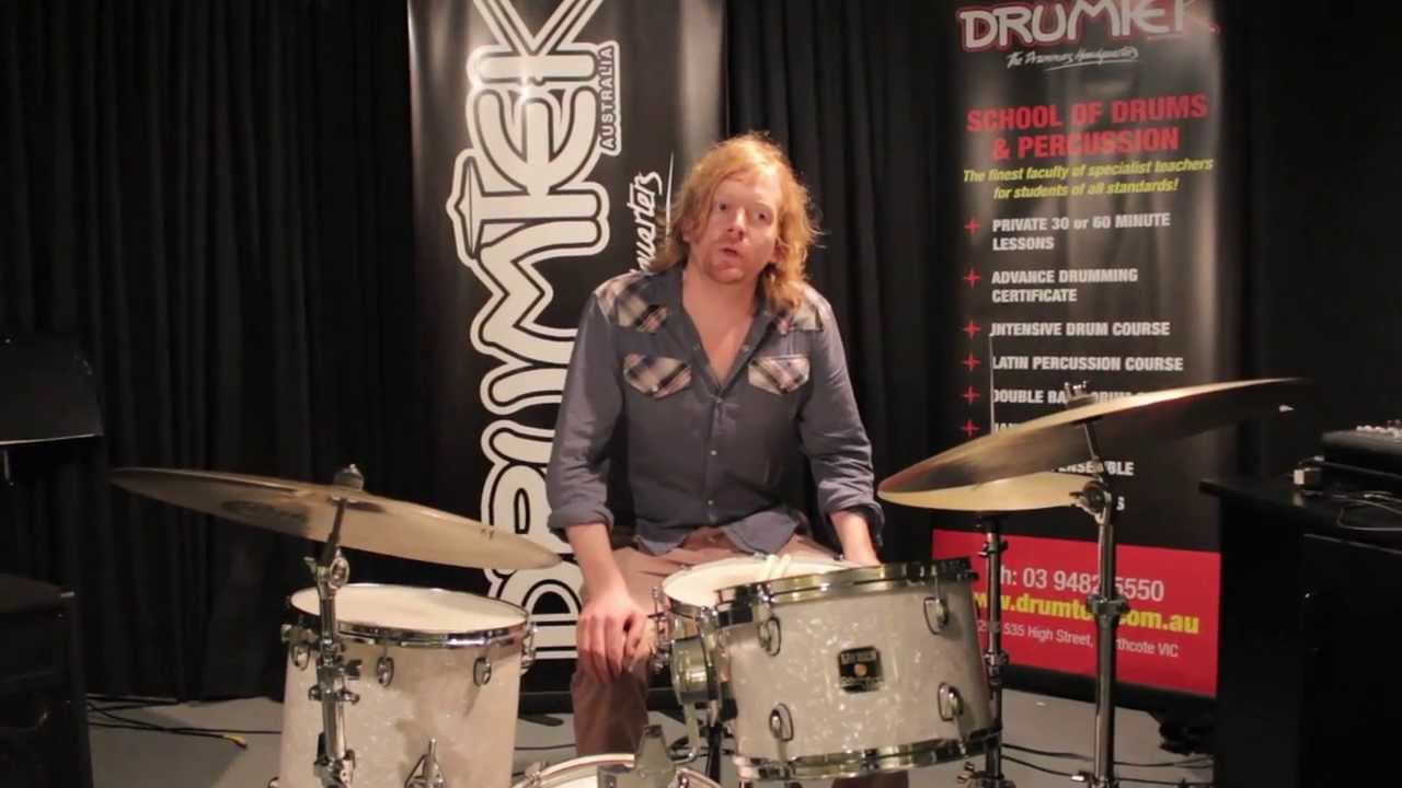Damien Ellis Drum Lessons at Drumtek