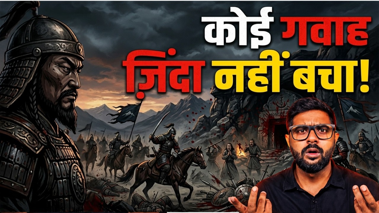 800 साल तक क्यों नहीं मिली चंगेज़ खान की कब्र ? | Mystery of Genghis Khan