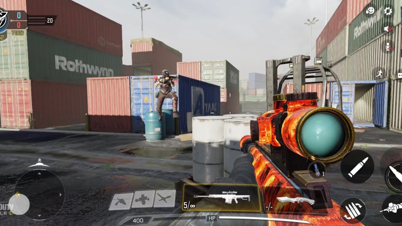 Shipment, Room, Sniper 1vs1 Gameplay  (Call of duty mobile)