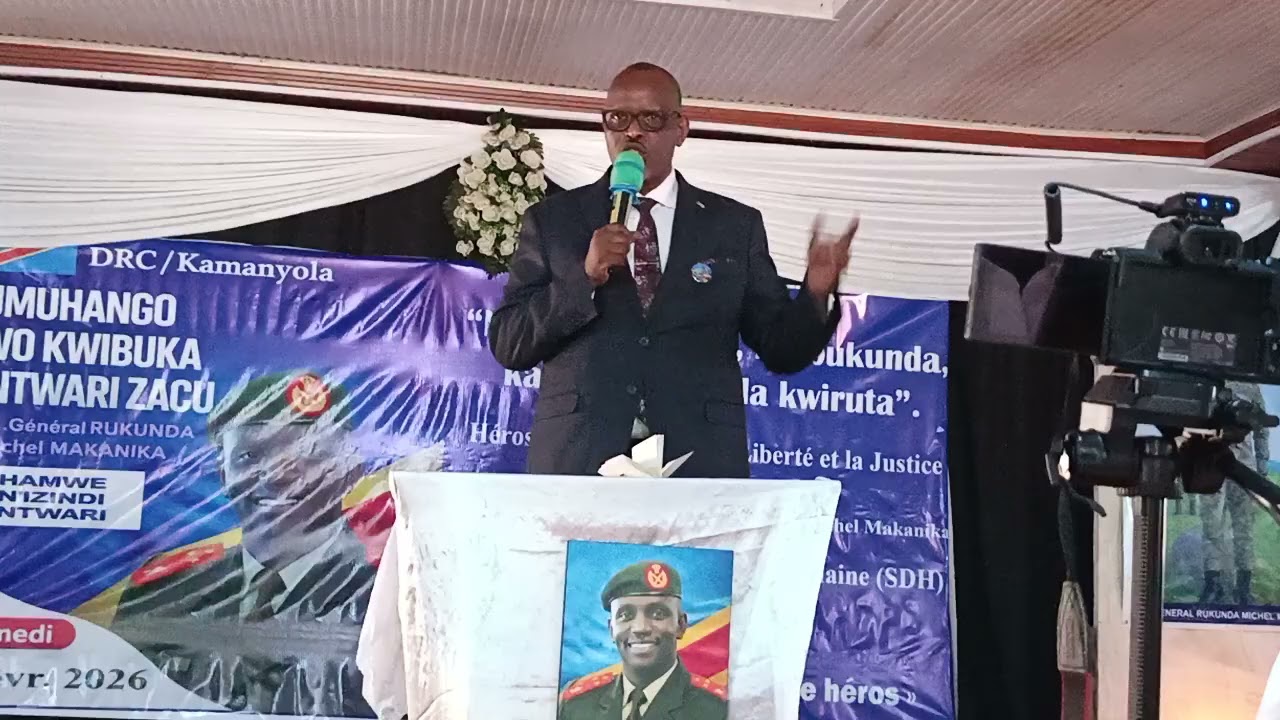 Me RUKARISHYA INTUMWA YA MRDP AVUZE IJAMBO RIKOMEYE MUKWIBUKA INTWARI LT GENERAL RUKUNDA MAKANIKA 