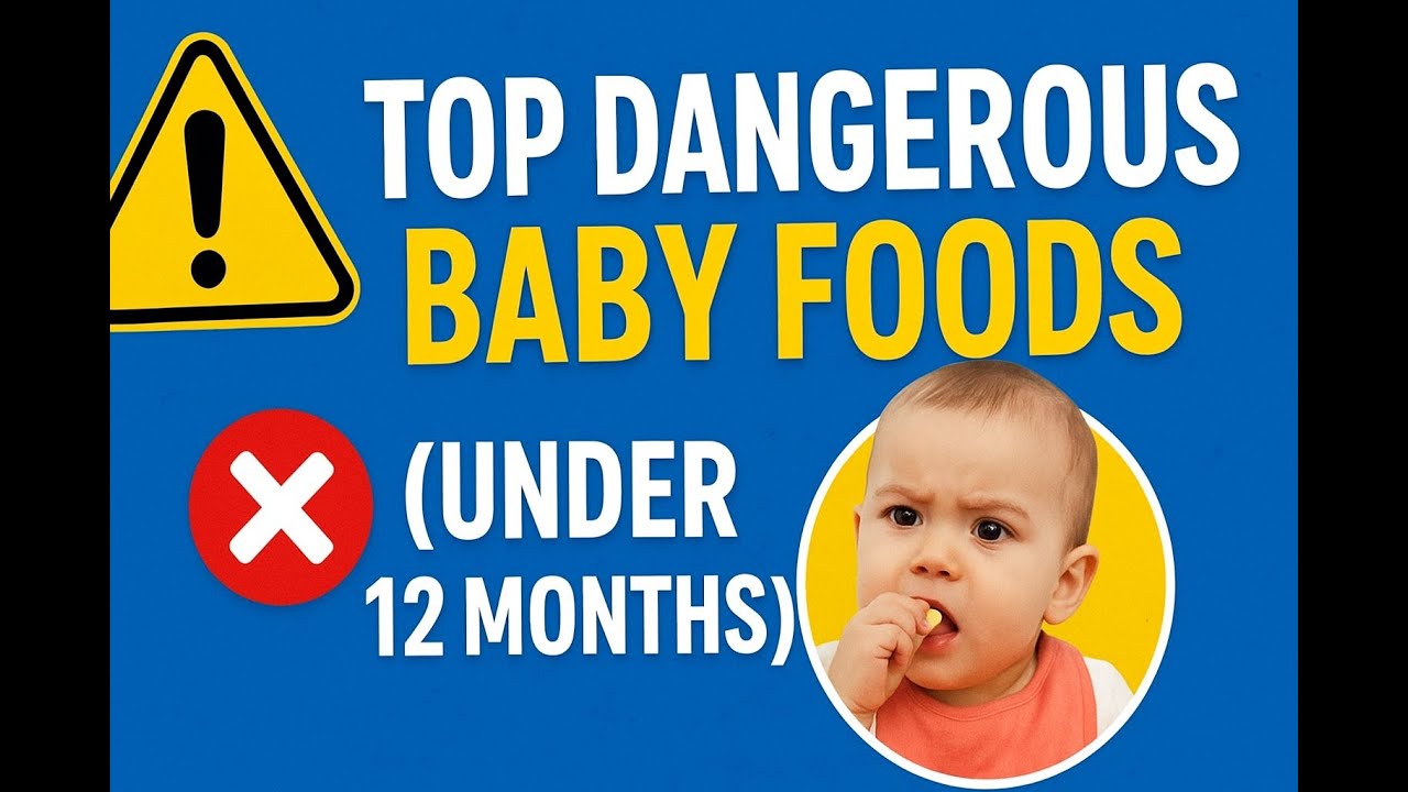 Foods to Avoid for Babies Under 1 Year | Baby Food Safety & Choking Hazard Guide (Doctor Approved)