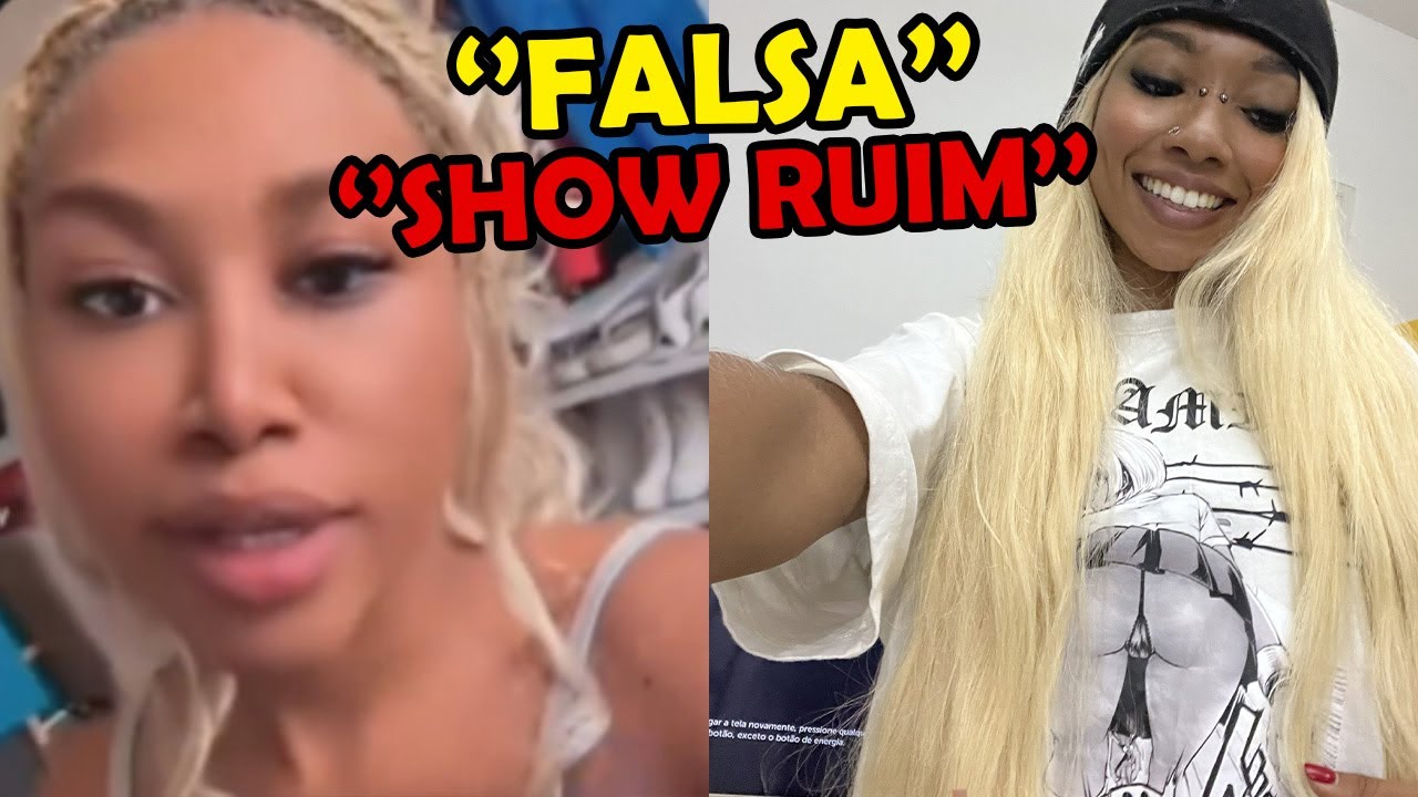 EBONY DETONOU A SLIPMAMI: ''MUITO FRAQUINHA, FALSA, BAIXA, SHOW UMA M3RD4'' #BOMBOUNACENA32