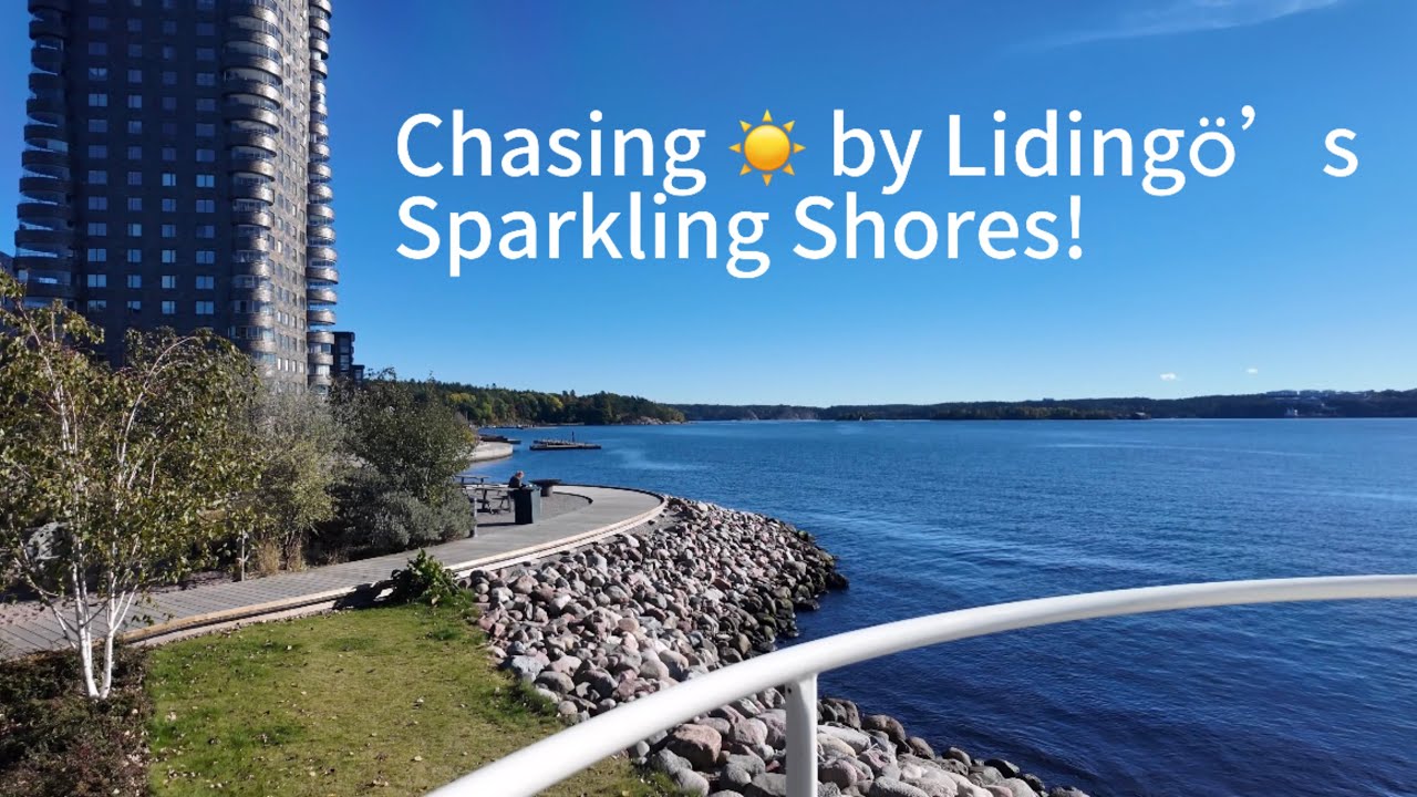 Stockholm: Chasing ☀️ by Lidingö’s Sparkling Shores!
