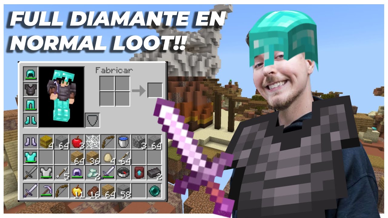 Conseguí Armadura FULL DIAMANTE en EggWars-CubeCraft con LOOT NORMAL