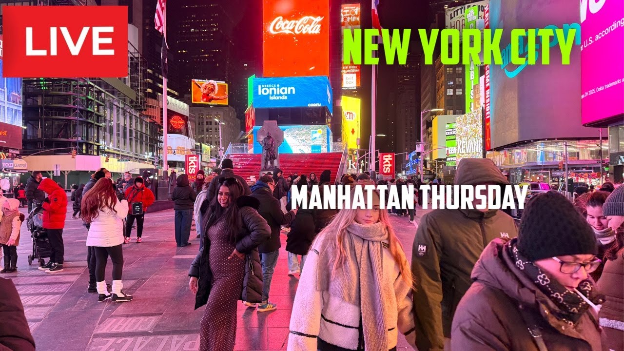 New York City: Manhattan Times Square | Lower Manhattan Live