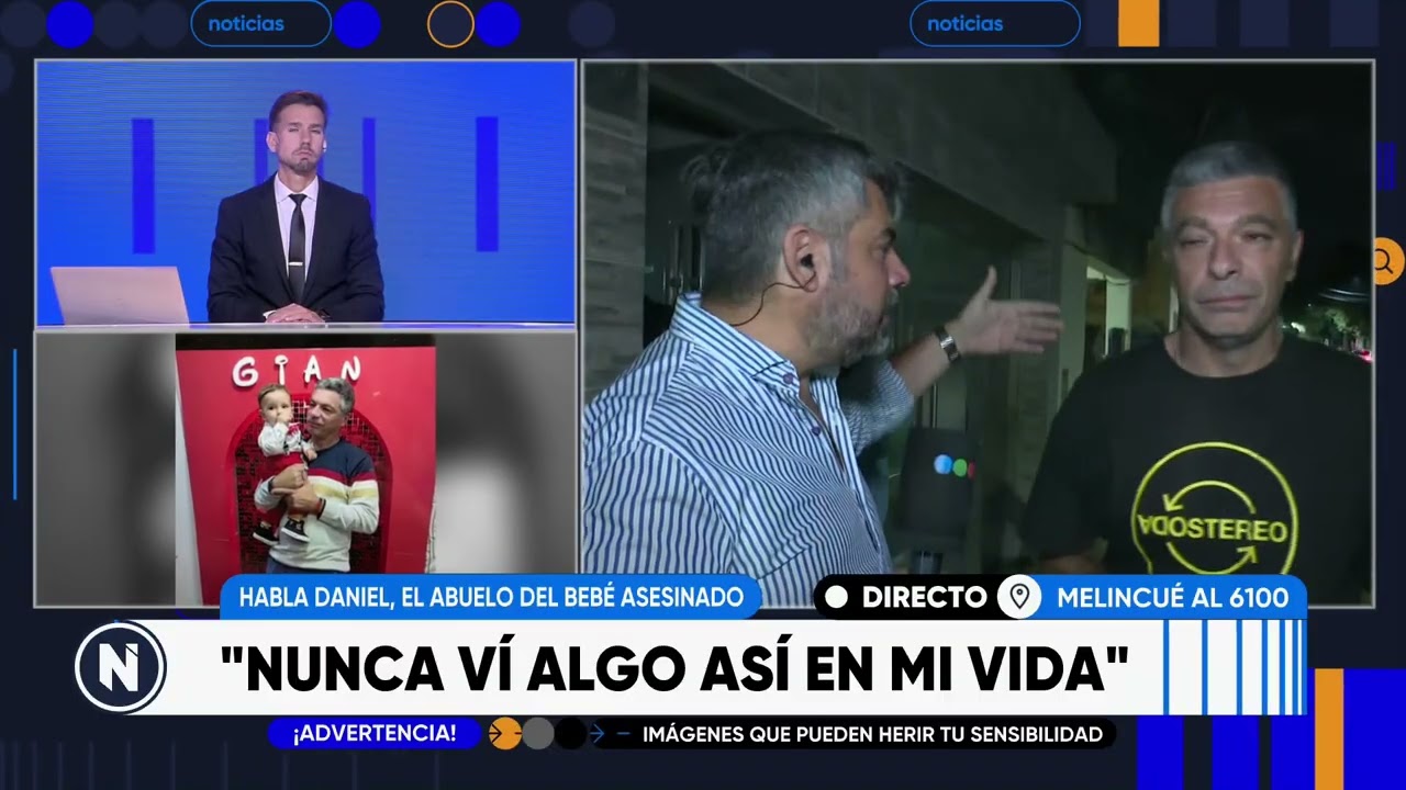 Dolor por la muerte de Gian: el testimonio de su abuelo | TELEFE ROSARIO
