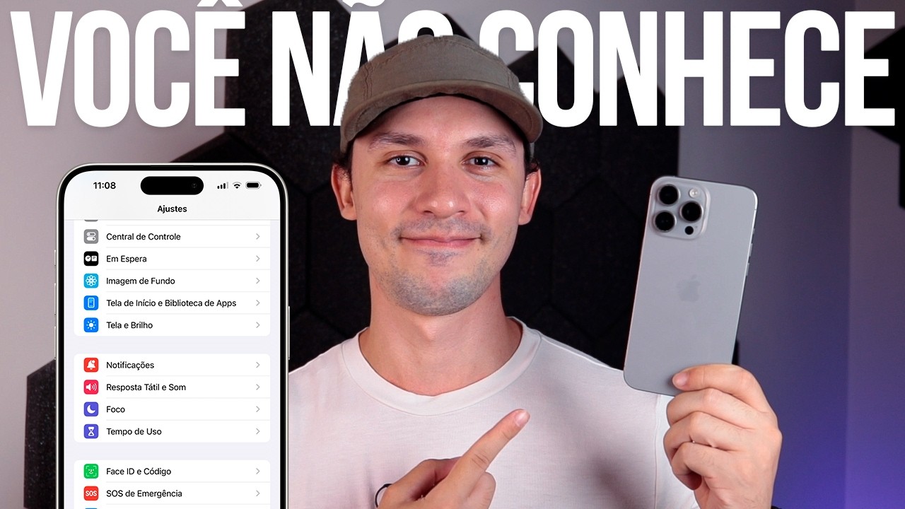 📱 TRUQUES SECRETOS e OCULTOS do iPhone que 99% N&Atilde;O conhece! (o 1 &eacute; surreal 😮)