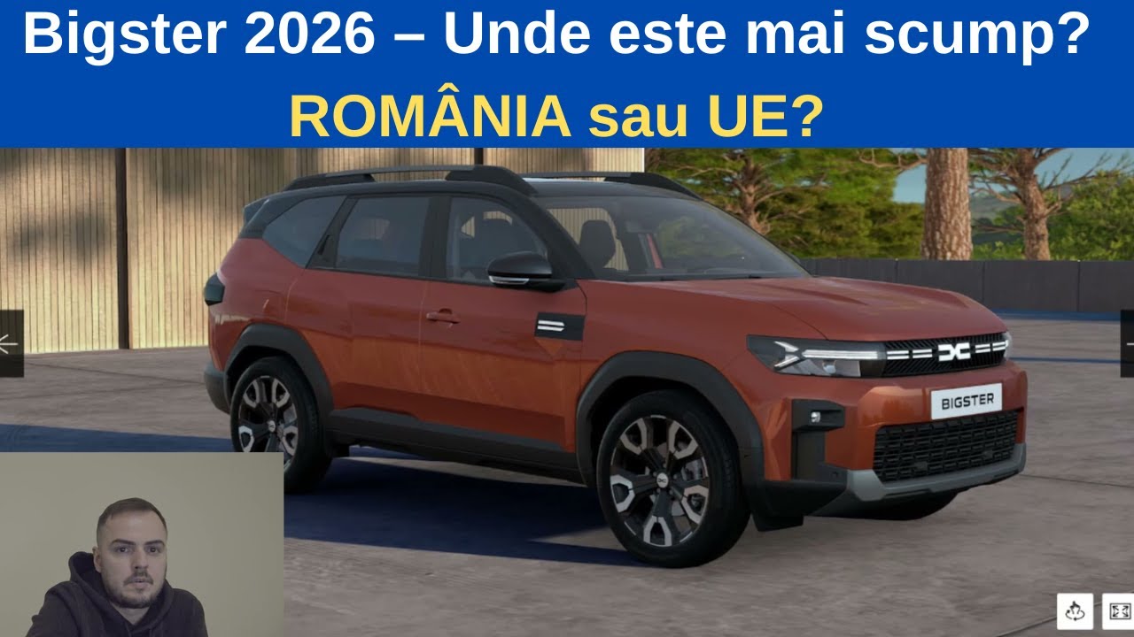 Dacia Bigster 2026 – Prețuri NOI România🇷🇴 vs UE🇪🇺