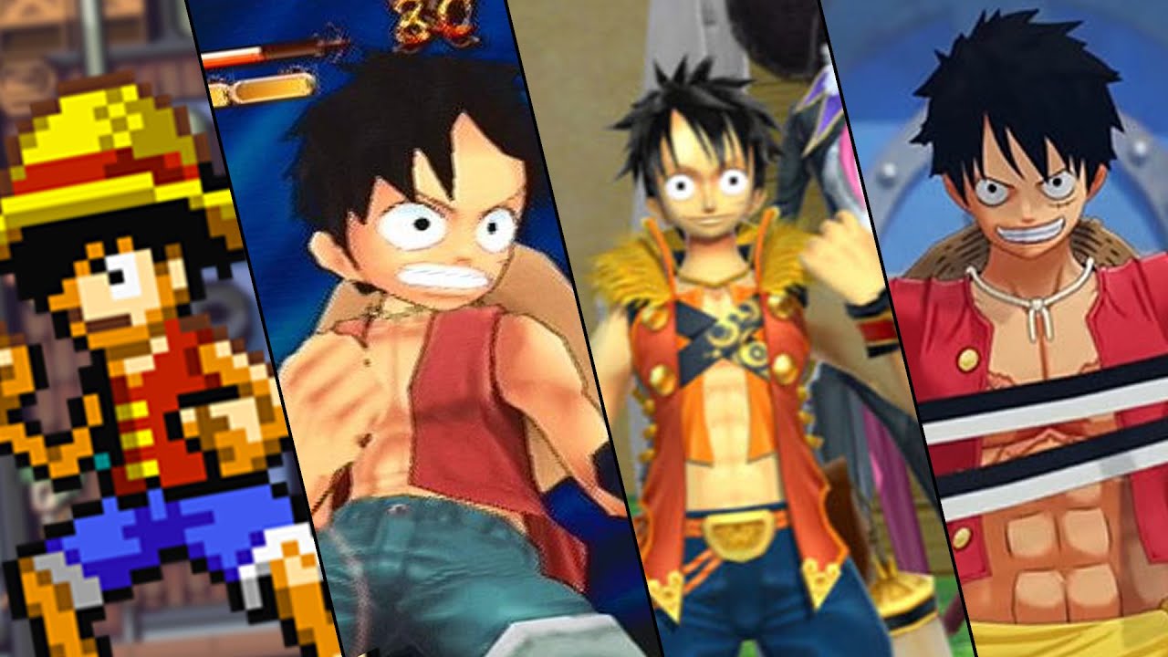 L'&Eacute;VOLUTION DES JEUX ONE PIECE  (2000 - 2020)