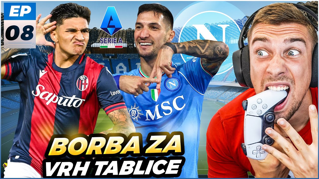 VELIKA BORBA ZA VRH SERIJE A ! NAPOLI KARIJERA #8