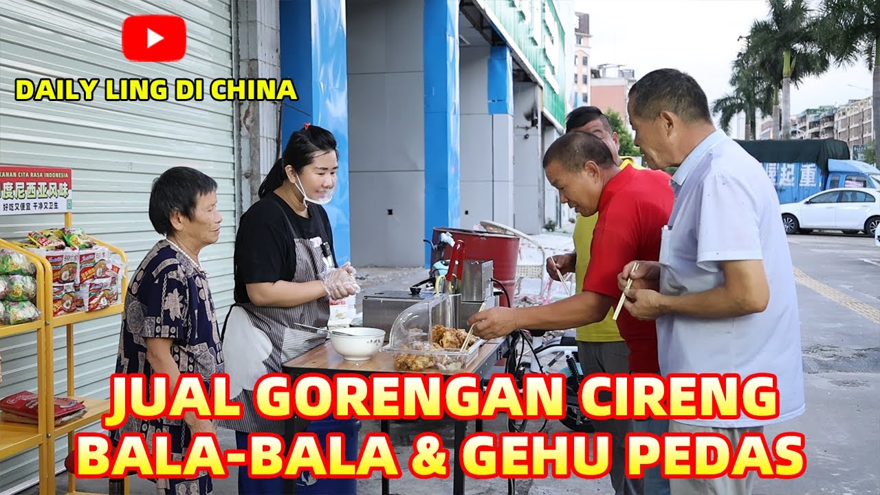 JUALAN CIRENG , GEHU PEDAS & BALA-BALA CEPET BANGET LUDES , LIAT AKTIVITAS NENEK KU DI PAGI HARI YUK