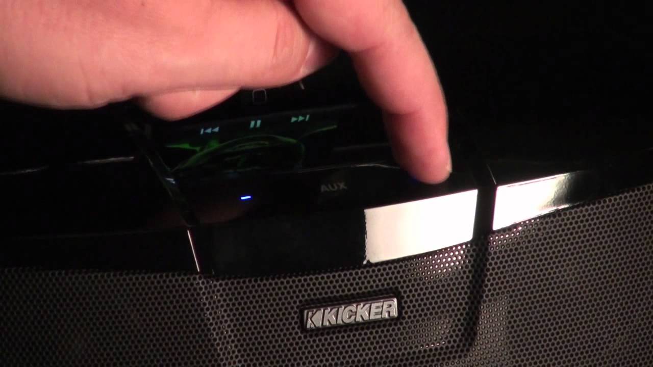 KICKER iK100 iPhone / iPod Speaker Dock