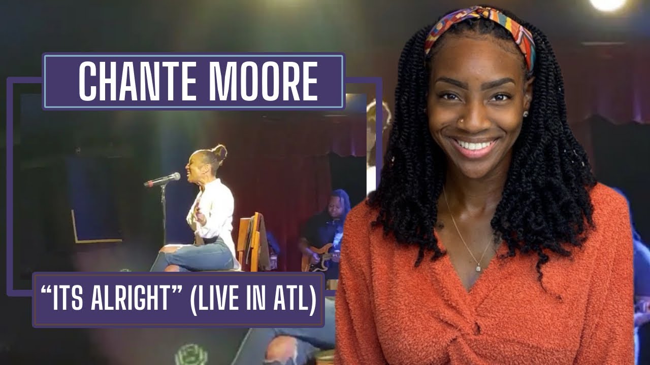 Chante Moore — It’s Alright (Концерт в Атланте) | РЕАКЦИЯ 🔥🔥🔥