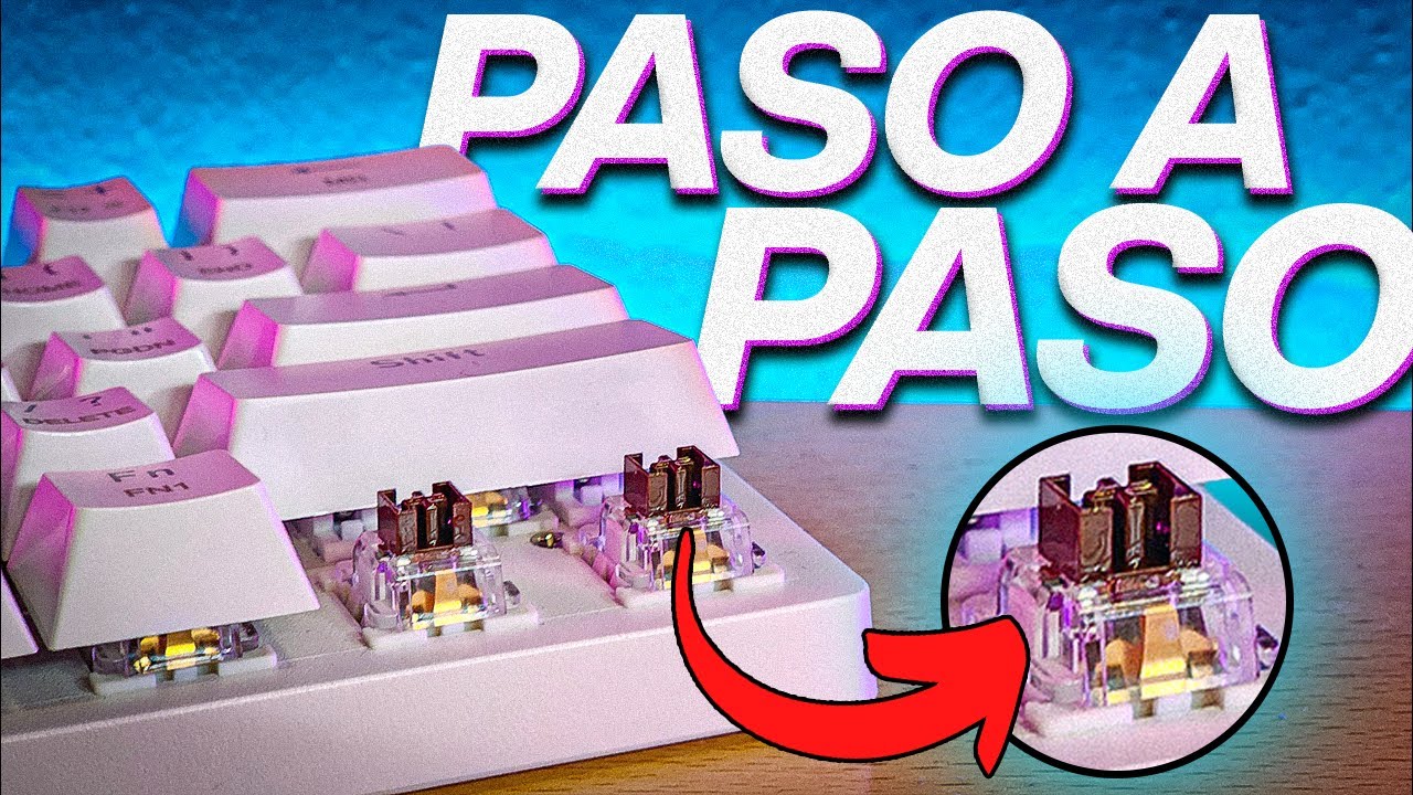 COMO LUBRICAR TU TECLADO | PASO A PASO *MANERA FÁCIL*