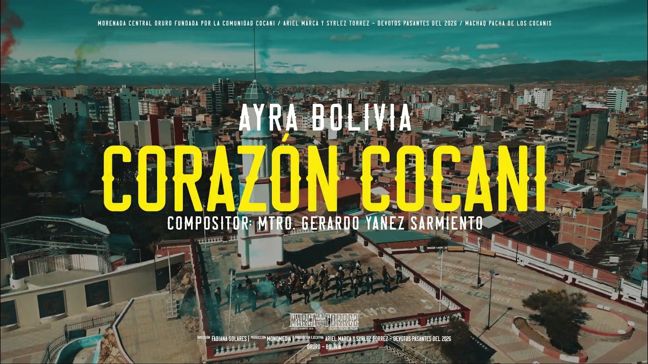 CORAZÓN COCANI- AYRA BOLIVIA ( L y M ) Gerardo Yañez S.