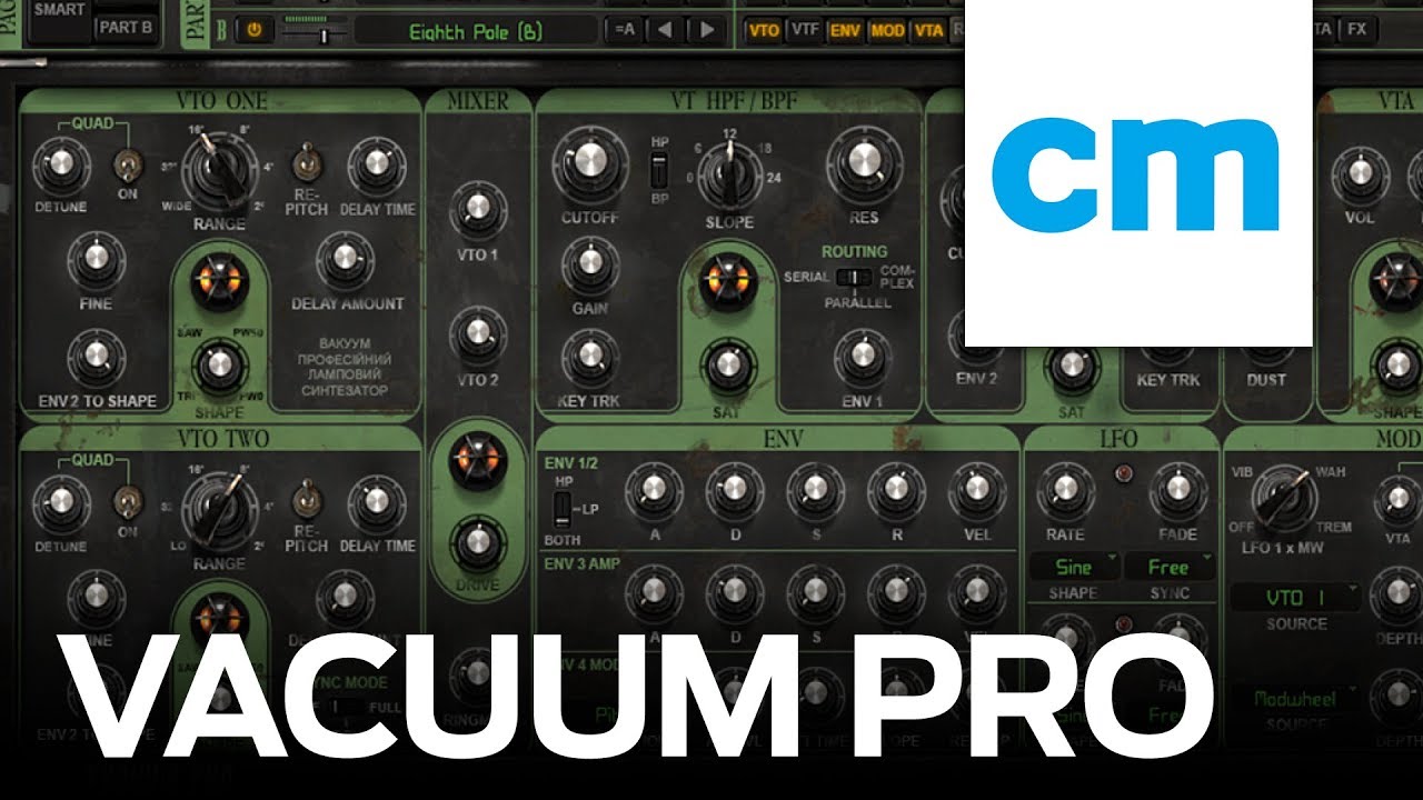 FREE VST/AU Synth Worth £160 | Vacuum Pro | Envelopes & LFOs