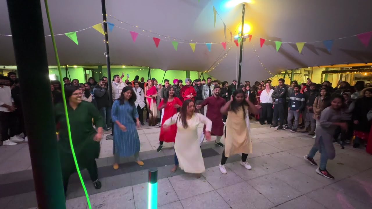 Indians Dance in London | University of East London | Diwali Celebrations