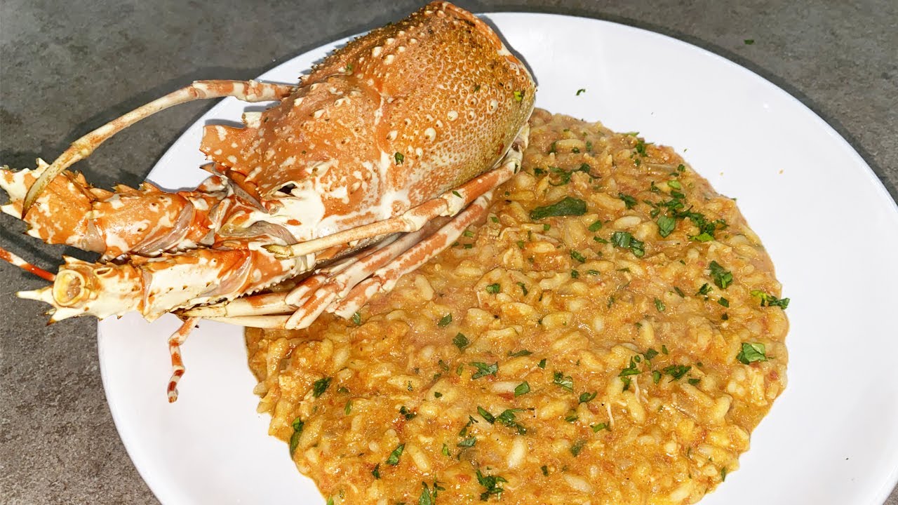 RISOTTO CON CREMA DI ARAGOSTA BUONISSIMO