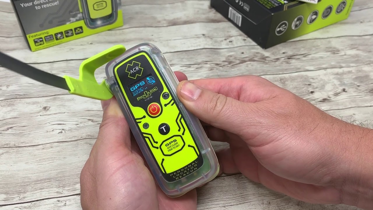 ACR ResQLink 400 Series PLB Quick activation demonstration