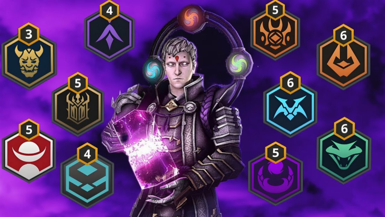Master of four energies Mnemos vs 10 overpowered sets🔥|| How to beat Chorus of the Void easily😮‍💨
