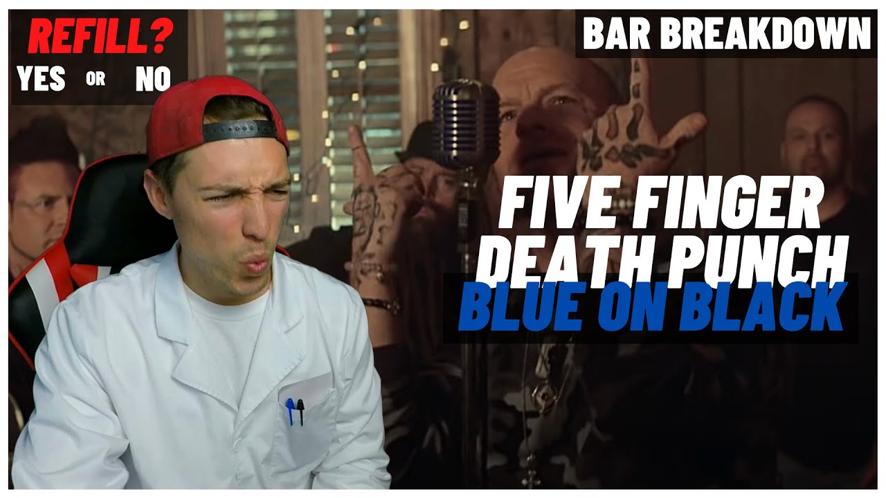 Five Finger Death Punch - Blue On Black | Refill? Yes or No | Syllable Holic Reaction