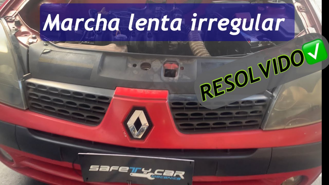 Clio marcha lenta irregular, oscilando. Smoke Injector em ação, RESOLVIDO