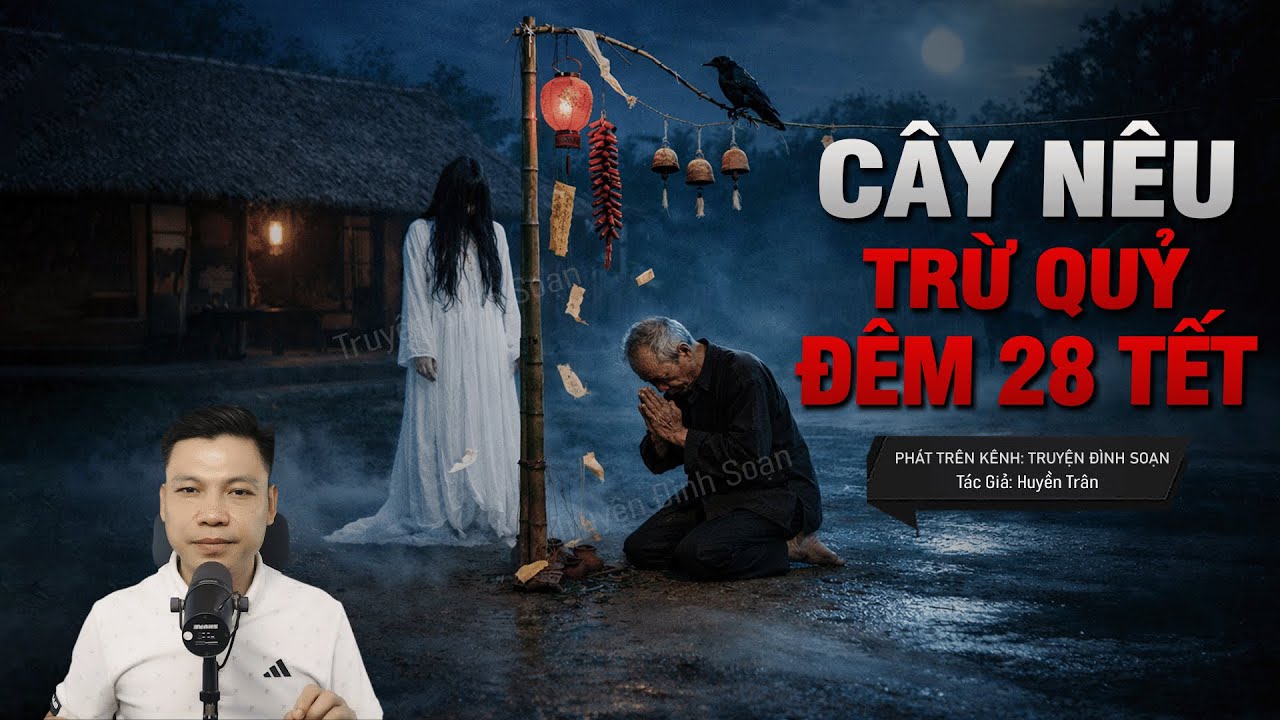 Truyện Ma Đình Soạn Mới: CÂY NÊU TRỪ QUỶ ĐÊM 28 TẾT – Cổ Tục Phá Bùa Ngải Đoạn Tình Duyên Âm