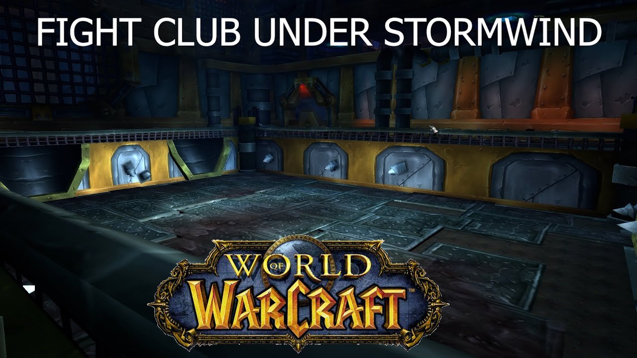 How to get to the fight club inside the DEEPRUN TRAM in STORMWIND | EXPLORING WoW