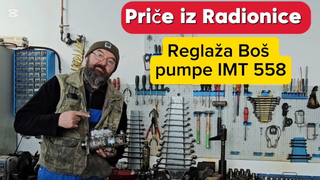 Reglaža Bo&scaron; pumpe IMT 558 (Priče iz Radionice)