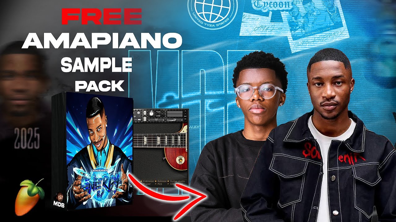 [БЕСПЛАТНО] Набор сэмплов Amapiano 2025 | Nandipha 808🦅❄️🔥 | 