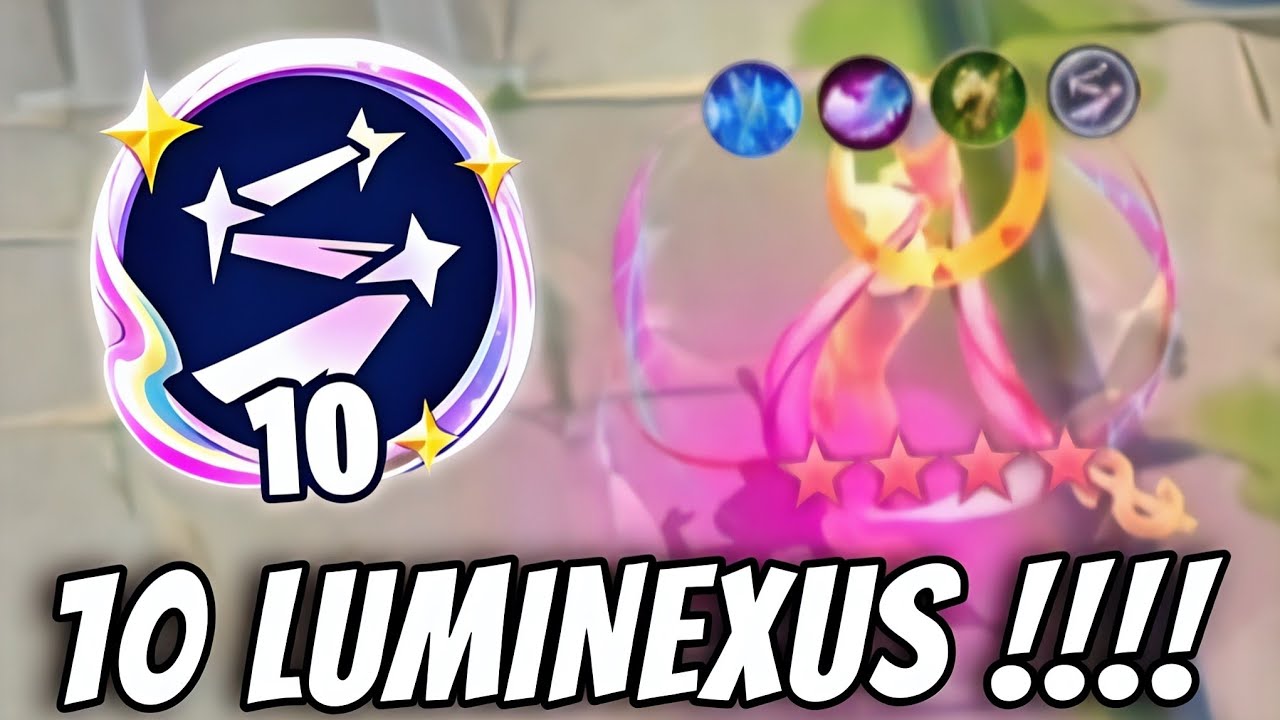 4 STAR ESMERALDA + 10 LUMINEXUS DESTROYS 3 STAR LING!! MAGIC CHESS GO GO 