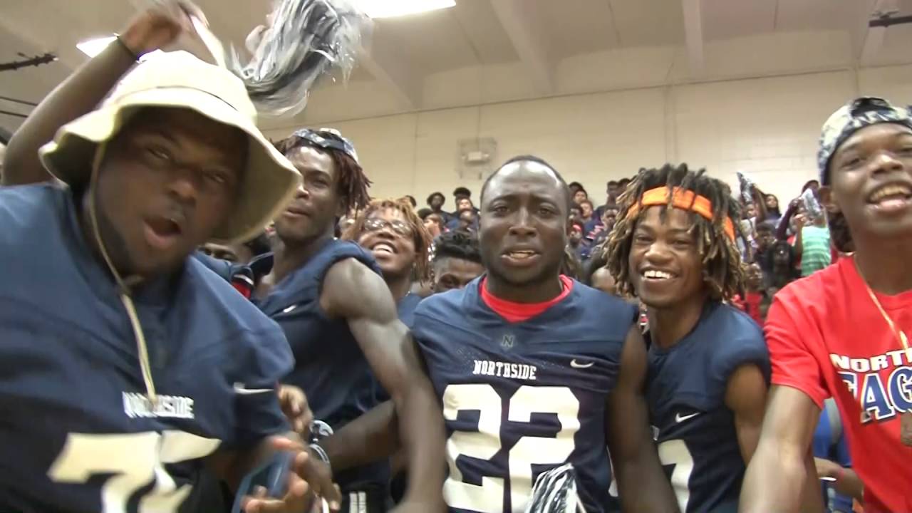 Northside Eagles Pep Rally in Warner Robins during Spirit Week 2016