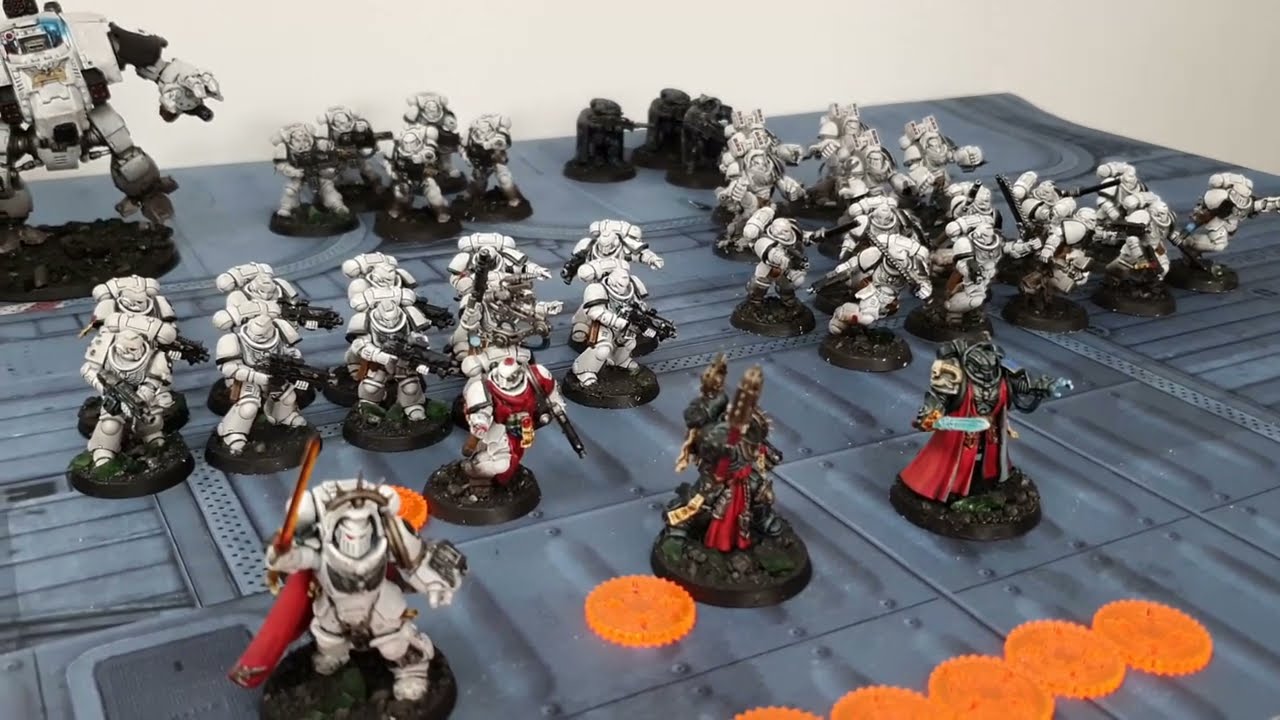 Death Guard vs Space Marines, Warhammer 40k battle report