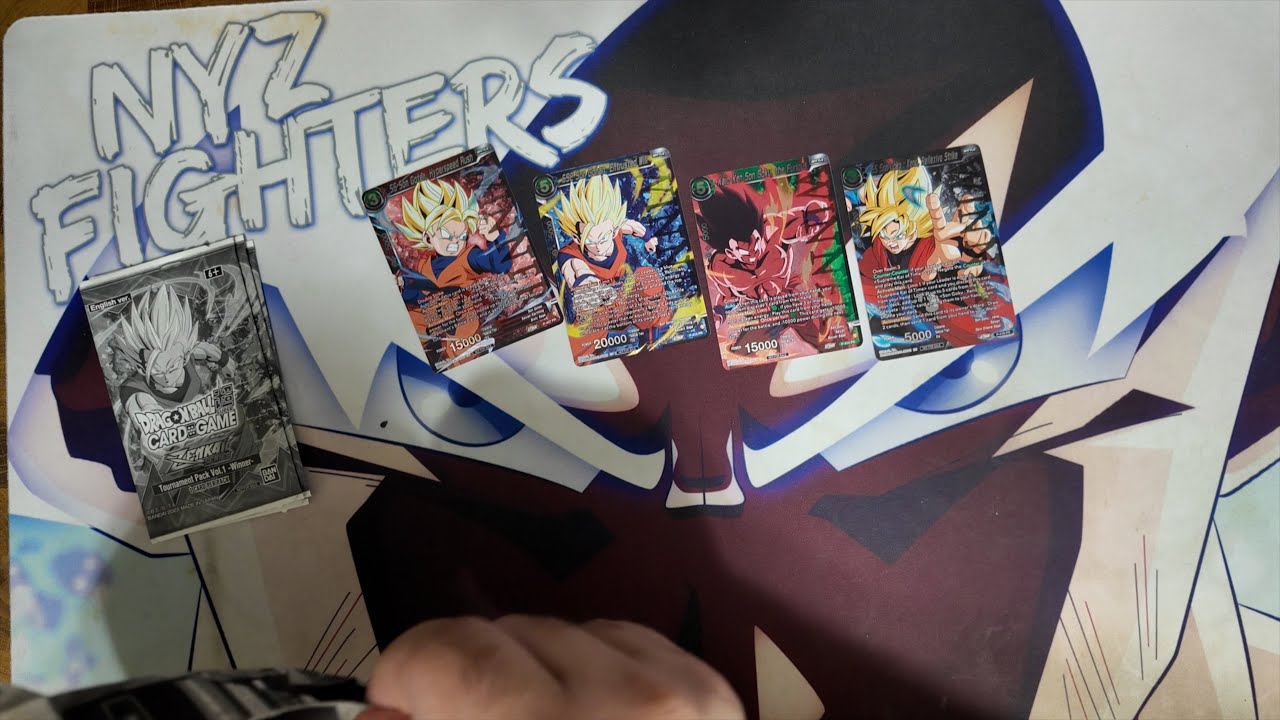 ZENKAI SERIES Tournament Pack Vol 1   Winner  DRAGON BALL SUPER CARD GAME